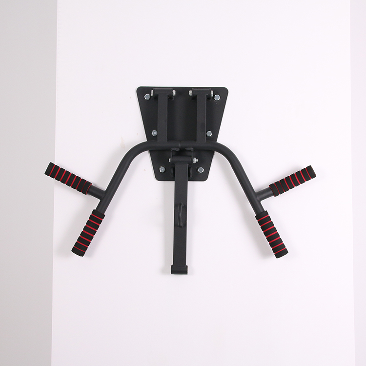 Foldable Wall Mounted Pull Up Bar with Four Grip Positions