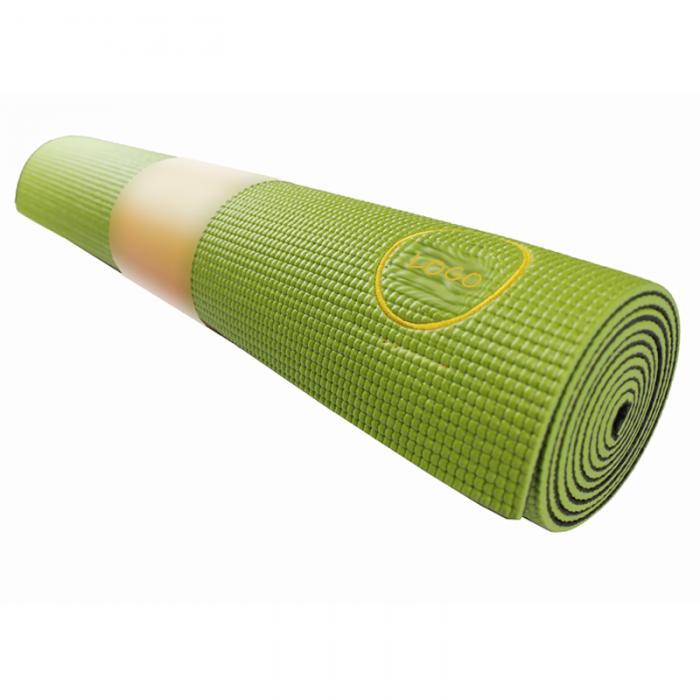 2-TONE PVC YOGA MAT.GREEN