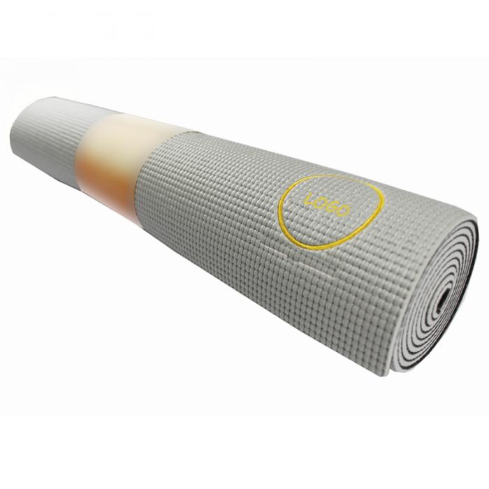 2-TONE PVC YOGA MAT.GREY