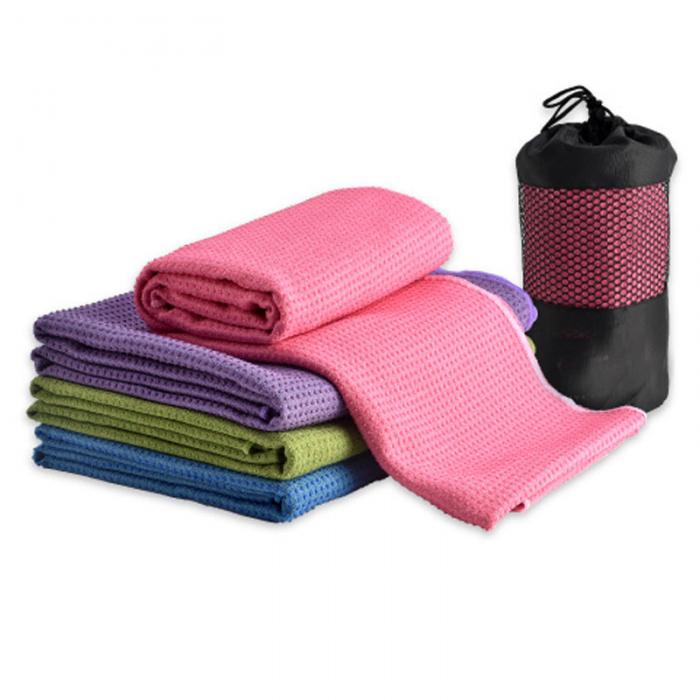 NONSLIP YOGA TOWEL .SILICON DOTS. S3P