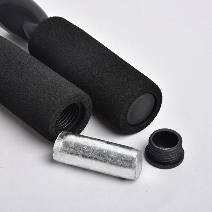 Weighted Leather Jump Rope with Wood Handles