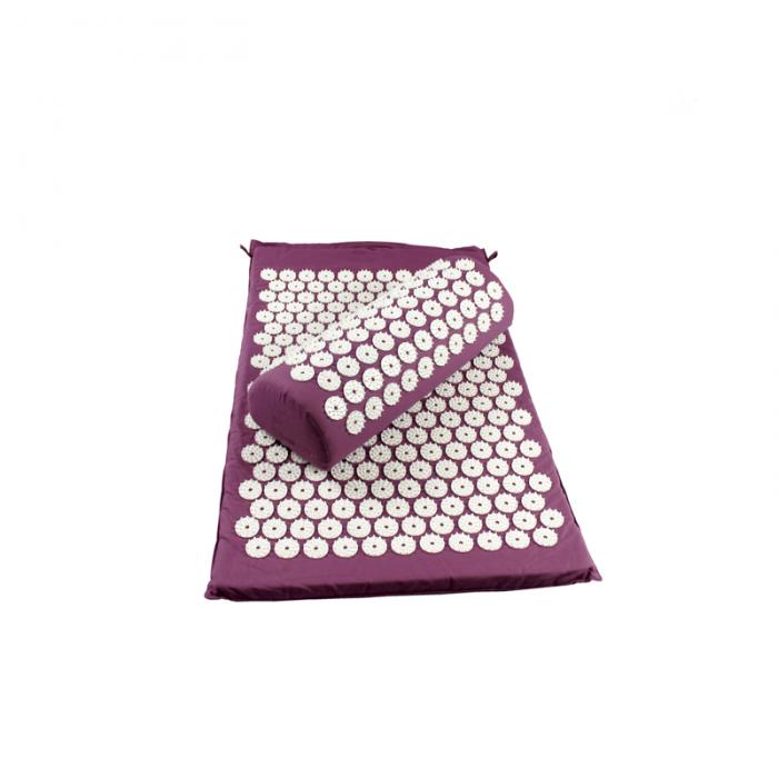 ACUPUNCTURE MAT & PILLOW SET.PURPLE