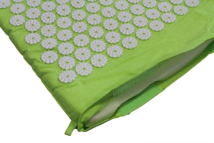 ACUPUNCTURE MAT & PILLOW SET.GREEN
