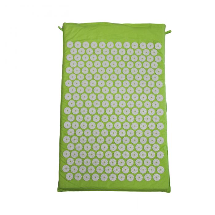ACUPUNCTURE MAT & PILLOW SET.GREEN