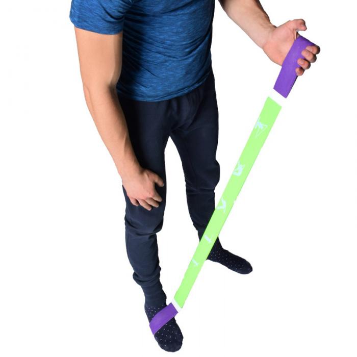 Exercise stretching band
