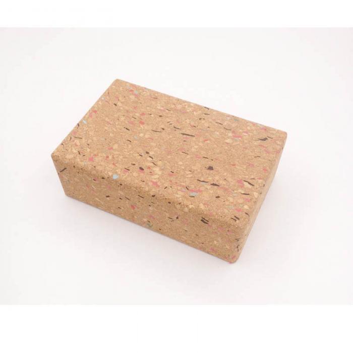 Rainbow CORK YOGA BLOCK