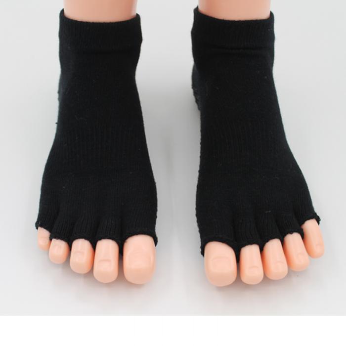 half toe yoga sock