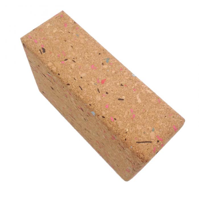 Rainbow CORK YOGA BLOCK