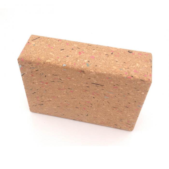 Rainbow CORK YOGA BLOCK