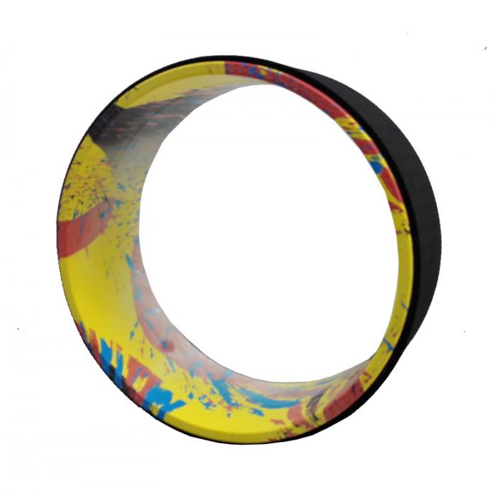 Printing yoga wheel