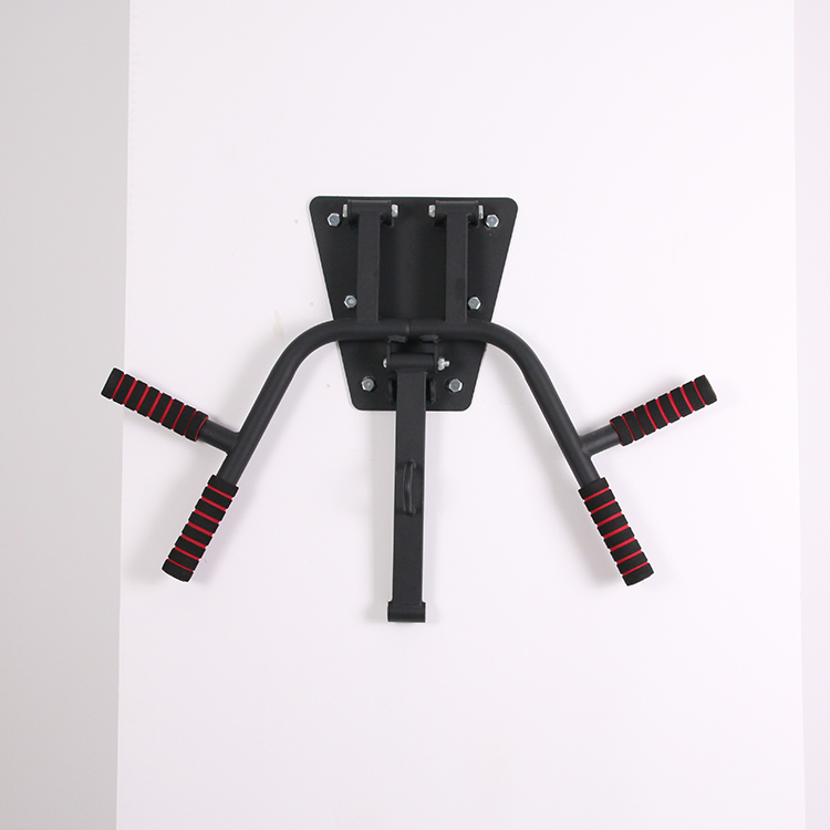 Foldable Wall Mounted Pull Up Bar with Four Grip Positions