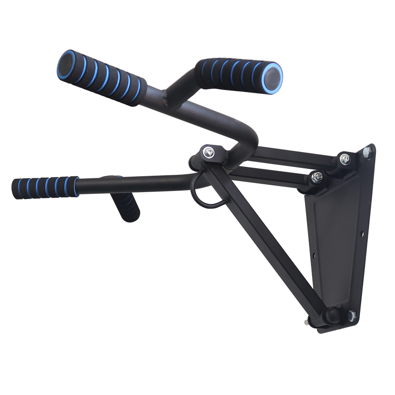 Foldable Wall Mounted Pull Up Bar with Four Grip Positions