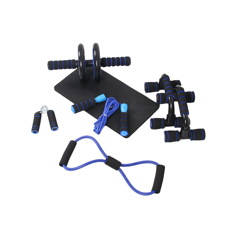 6-in-1 Abdominal Wheel Roller Kit
