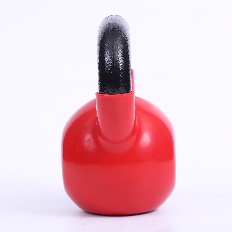 All-Purpose Color Vinyl Coated Cast Iron Kettlebell, 5-65 Pounds