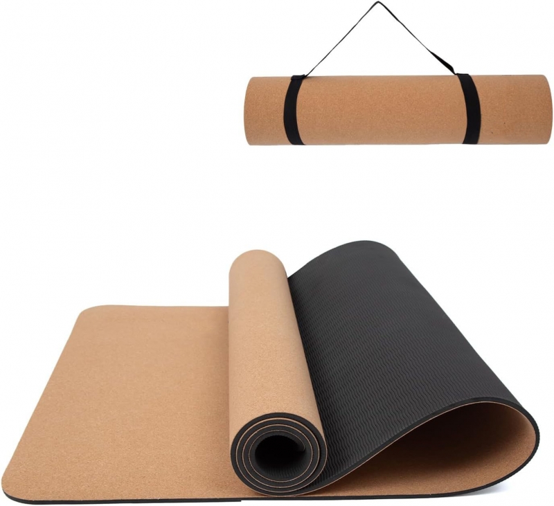 Cork TPE YOGA MAT